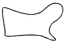 Melanoplus keeleri luridus (Dodge, 1876): Fig. 88. male cercus, lateral view. (Otu).