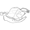 Pygofer, lateral view on Dialecticopteryx (Akotettix) centromaculata (Ramakrishnan & Menon, 1972): genital capsule, lateral. (Observation).