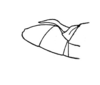 Leiotettix pulcher Rehn, 1913: Fig. 17 (after type). male abdomen tip, lateral outline. (Otu).
