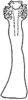 Aedeagus, ventral view: Aedeagus (Eratoneura sp.), ventral view.<br>By. I. Dworakowska. (Observation).