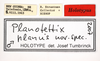CollectionObject 1567147; 75d93015-a33f-4723-9519-cd68daad9aff: labels (holotype). (CollectionObject).