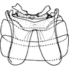 Abdomen, sternal apodemes, ventral view on Asymmetrasca lutowa (Dworakowska, 1971): Abdomen, sternal apodemes, ventral view. (Observation).
