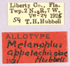 labels (allotype). Depicts CollectionObject 1499602; 7cadbfbb-0d66-42e0-a450-0da9c1897fff, a CollectionObject.