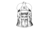 Chlorus vittatus Bruner, 1906: Fig. 4I. male head and pronotum, dorsal view. (Otu).