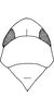 Head on Zyginella tsauri Chiang, Hsu & Knight, 1989: Head, pro-, and mesothorax. (Observation).