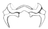 Comansacris hirsutus Ronderos & Cigliano, 1989: Fig. 25. epiphallus, frontal view. (Otu).