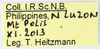 CollectionObject 1578597; 219e7698-1af5-4718-9672-3c56d415ae77: copyright ISNB, Brussels. male, data labels (holotype). (CollectionObject).