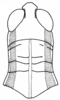 Scotussa daguerrei Liebermann, 1947: Fig. 99. male head and pronotum, dorsal view. (Otu).