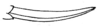 Conocephalus (Anisoptera) borellii (Giglio-Tos, 1897): Pl. XXII, Fig. 24. outline of ovipositor. (Otu).