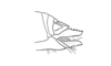 Exerythracris volcanica Rowell, 1995: Fig. 3J. female, tip of abdomen, ovipositor valves open, lateral view. (Otu).