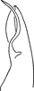 Pygofer, dorsal view: Pygofer (holotype), dorsal view. (Observation).