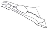 Atractomorpha acutipennis acutipennis (Guérin-Méneville, 1844): Fig. 29.2. female head, lateral view. (Otu).