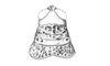 Comansacris hirsutus Ronderos & Cigliano, 1989: Fig. 29. female, head and pronotum, dorsal view. (Otu).
