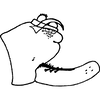 Pygofer, lateral view: Pygofer, lateral view. (Observation).