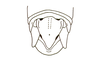Ateliacris annulicornis annulicornis (Bruner, 1908): Fig. 13. male abdomen end, dorsal view. (Otu).