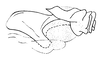 Megacephalacris pugnax pugnax (Gerstaecker, 1873): Fig. 69. phallic complex, lateral view. (Otu).