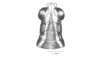 Caruaruacris bivittatus Matiotti da Costa & Silva Carvalho, 2006: Fig. 2B. head and pronotum, dorsal view. (Otu).