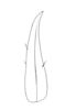 Ceuthophilus (Geotettix) guttulosus guttulosus Walker, 1869: Fig. 327. Subdistal cephalic spurs of caudal tibiae (male). (Otu).