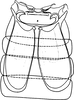 Abdomen, sternal apodemes, ventral view on Edwardsiana geometrica (Schrank, 1801): Abdomen, sternal apodemes, ventral view. (Observation).