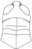 Leiotettix sanguineus Bruner, 1906: Fig. 16. female head and pronotum, dorsal view. (Otu).