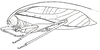 Platycaedicia obiensis Hebard, 1922: Pl. XIV, Fig. 13. lateral outline of female (tegmen length 42 mm, hind femur 25.7 mm, ovipositor 2.3 mm). (Otu).