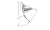 Cloephoracris festae (Giglio-Tos, 1897): Fig. 2A. male abdomen tip, lateral view. (Otu).