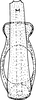 Aedeagus, ventral view: Aedeagus, ventral view. (Observation).