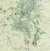 Melanoplus stupefactus (Scudder, 1876): geographic distribution. (Otu).