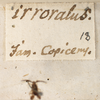Other: !! display not done !! on Copicerus irroratus Swartz, 1802: (Observation).
