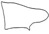 Pygofer, lateral view: Male pygofer, lateral view. (Observation).