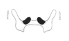 Talamancacris palustris Rowell, 1995: Fig. 7C. epiphallus, dorsal view. (Otu).