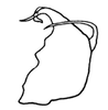 Aedeagus, lateral view on Pseudocostanana flavina (DeLong & Freytag, 1972): Male: aedeagus, lateral view. (Observation).