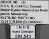 Other: !! display not done !! on Chlorotettix fallax Sanders & DeLong, 1922: Labels. (Observation).
