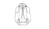 Paracrites pichis Rehn, 1942: Fig. 150. female head, frontal view. (Otu).
