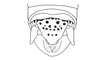 Hippariacris latona (Günther, 1940): Fig. 180. male abdomen tip, dorsal view. (Otu).