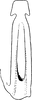 Aedeagus, ventral view: Aedeagus, ventral view. (Observation).