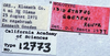 CollectionObject 1527094; a7c021dc-e47e-4d89-8eed-12c2f21dac40: labels (holotype). (CollectionObject).