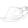 Pygofer, lateral view: Pygofer, lateral view. (Observation).