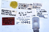 CollectionObject 1527092; ae1f098b-1048-4f8a-9c3e-401653cec50e: labels (holotype). (CollectionObject).