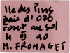 CollectionObject 1564143; d1c37fcf-05fc-476d-a073-5c7429a2f839: Copyright MNHN, Paris. female, data label (holotype). (CollectionObject).