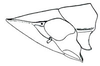 Head: !! display not done !! on Dicyphonia Ball, 1900: Dicyphonia ornatus, female, head, laterally. (Observation).