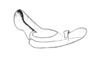 Punacris peruviana (Saussure, 1888): Fig. 134. endophallus, lateral view. (Otu).