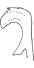 Aedeagus, lateral view on Deltocephalus brunnescens Distant, 1908: Aedeagus, lateral view. (Observation).