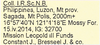 CollectionObject 1578606; RBINS IG: 32700'''''', ba9c83f1-6cb5-4381-9135-c5b2f795c764: copyright ISNB, Brussels. female, data labels (paratype). (CollectionObject).