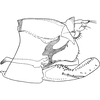 Pygofer, lateral view on Arboridia (Arboridia) tertina Dworakowska & Viraktamath, 1978: Pygofer, lateral view. (Observation).