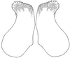 Erioloides latiscobinus Naskrecki & Cohn, 2000: male titillators. (Otu).