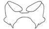 Zoniopoda iheringi Pictet & Saussure, 1887: Fig. 4B. epiphallus, dorsal view. (Otu).
