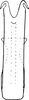 Aedeagus, ventral view: Aedeagus, ventral view. (Observation).
