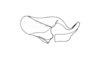 Elysiacris ensicornis Cigliano, 1999: Fig. 176. endophallus, lateral view. (Otu).