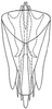 Subgenital plate: genital capsule, ventrally. (Observation).